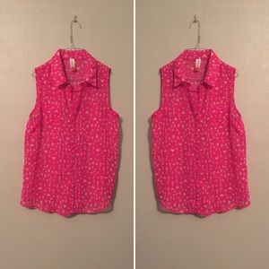 ✨Pink sleeveless top✨